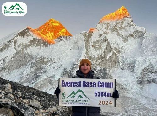 14 Days Everest Base Camp Trek Distance in Kilometers