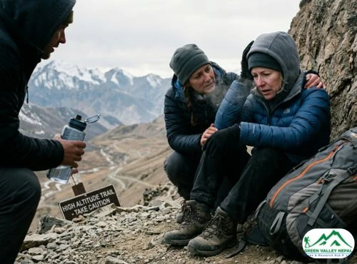 Altitude Sickness during Trekking in Nepal
