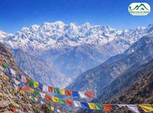 Amazing Mountain View on Annapurna Circuit Trek