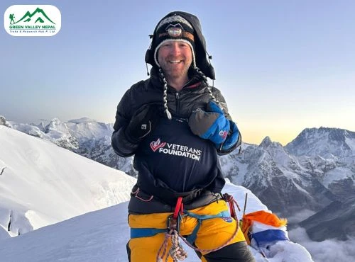 Mera Peak Expedition Distance in Kilometers