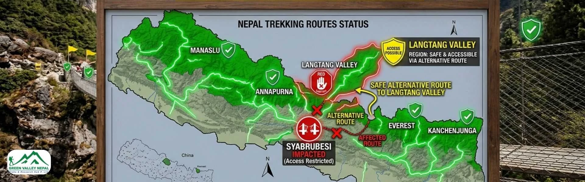 All Trekking Routes in Nepal is Safe to Trek except Langtang Region