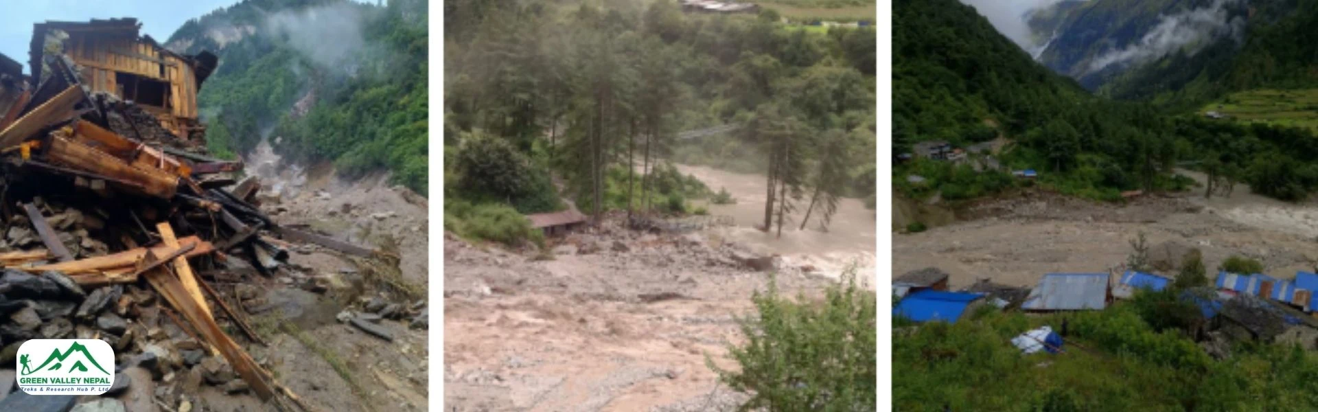Namrung Flash Flood Situation