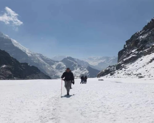 Cho la pass high passes trek
