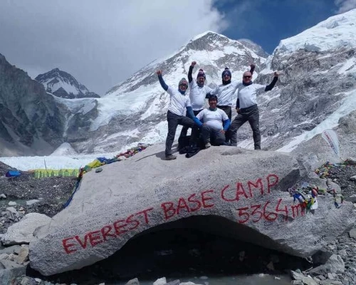 Everest base camp trek