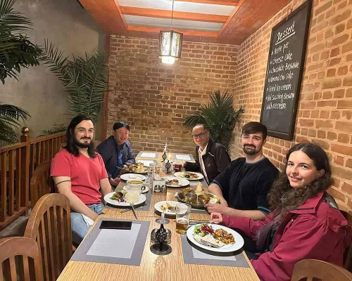 Farewell dinner at avocado cafe thamel 