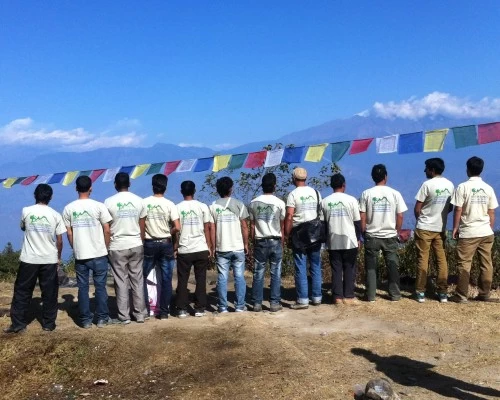 Green valley nepal treks staff meeting
