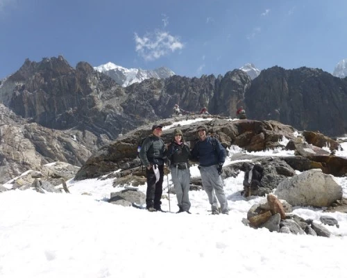 Khumba la pass high passes trek min