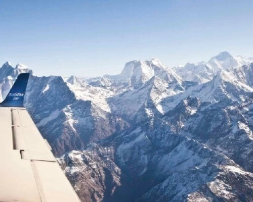 Mountain flight aircrafts buddha air