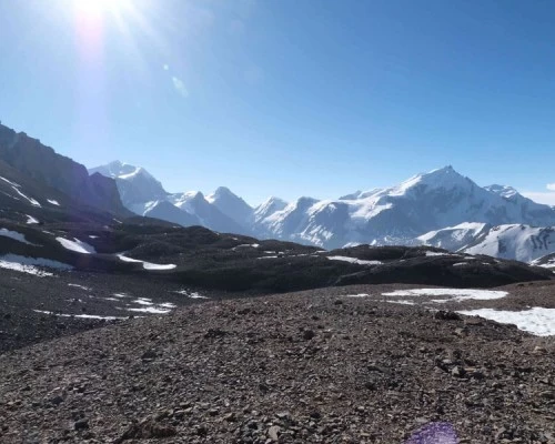 View from kyanjen ri