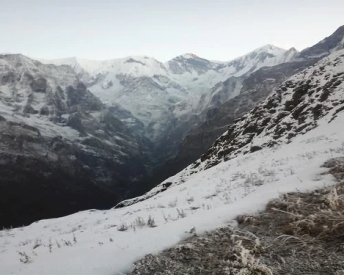 View from mardi himal base camp min