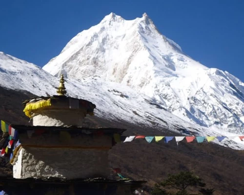 View of manaslu