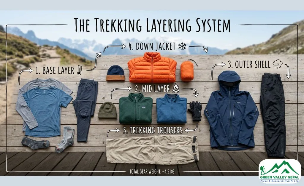 Clothing for ABC Trek
