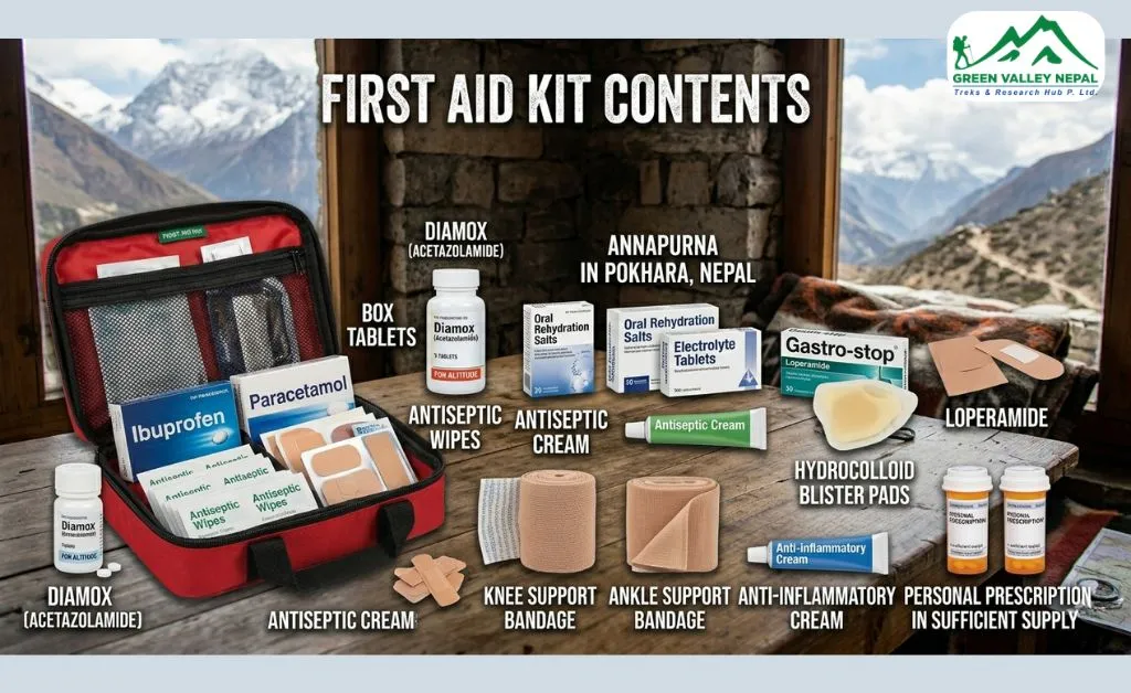 First Aid and Medications for ABC Trek