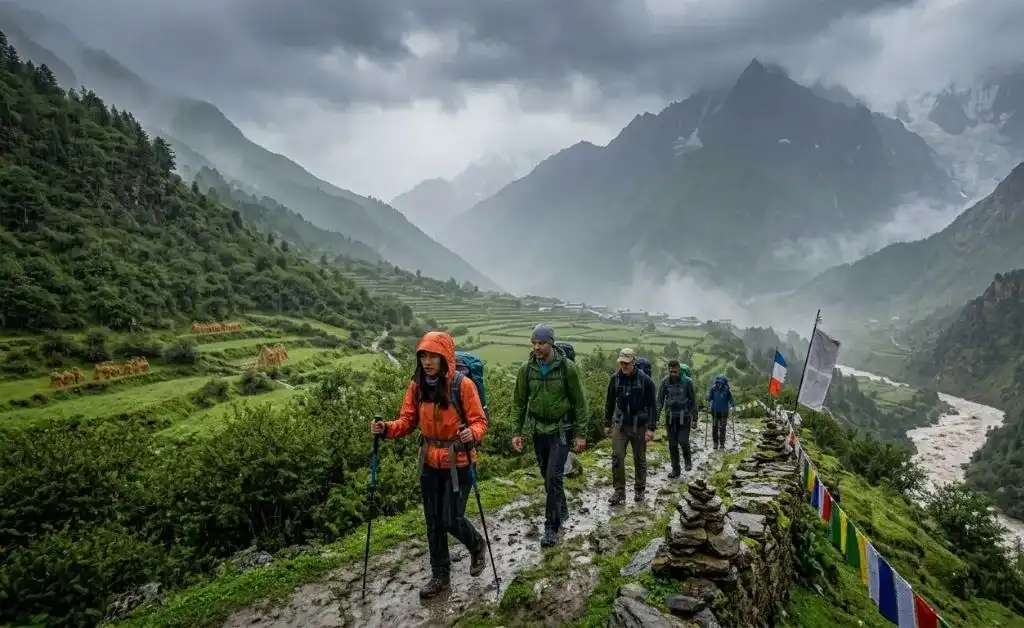 Annapurna Circuit Trek in Monsoon (June-August)