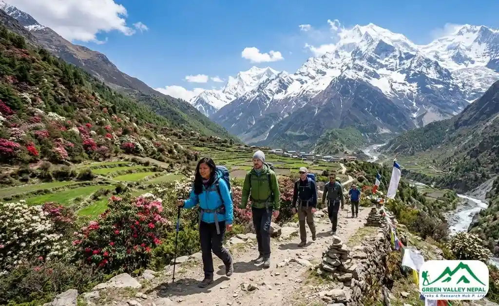 Annapurna Circuit Trek in Spring (March to May)