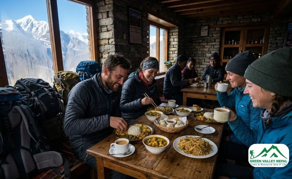 Types of Food and Drinks Available on Annapurna Circuit Trek