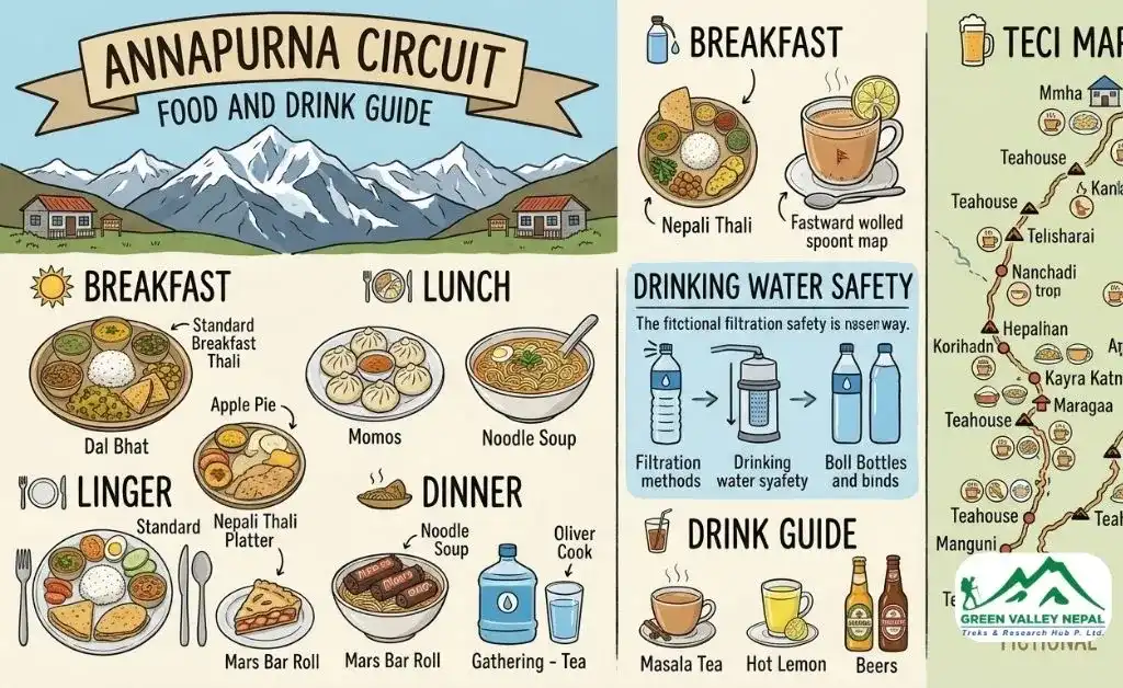 What Kind of Food Is Available on the Annapurna Circuit?