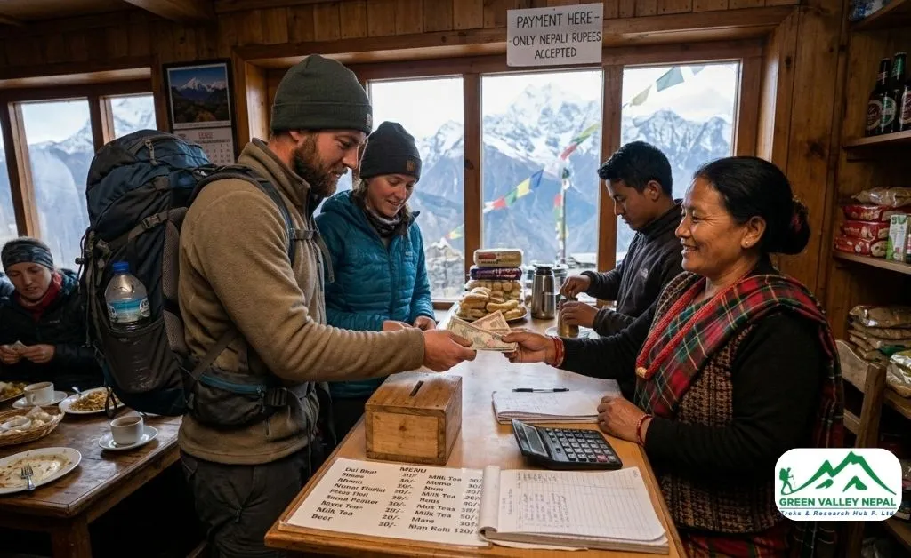 Food Cost Breakdown on the Annapurna Circuit