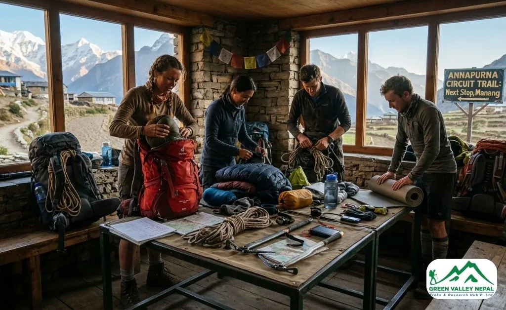 Trekking Equipment for Annapurna Circuit Trek