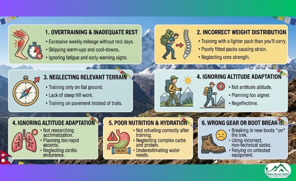 Common Training Mistakes That Derail Trekkers