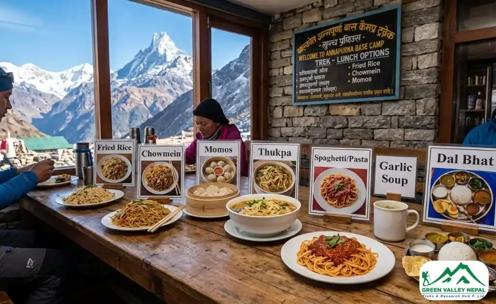 Lunch Options on the ABC Trek Trail