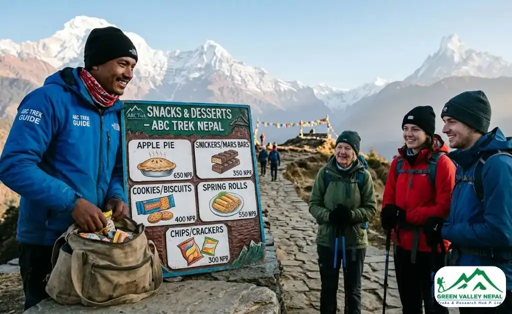 Snacks and Desserts on ABC Trek