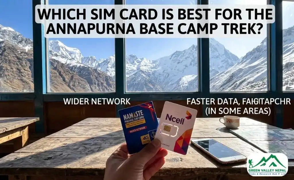 Which SIM Card Is Best for the Annapurna Base Camp Trek?