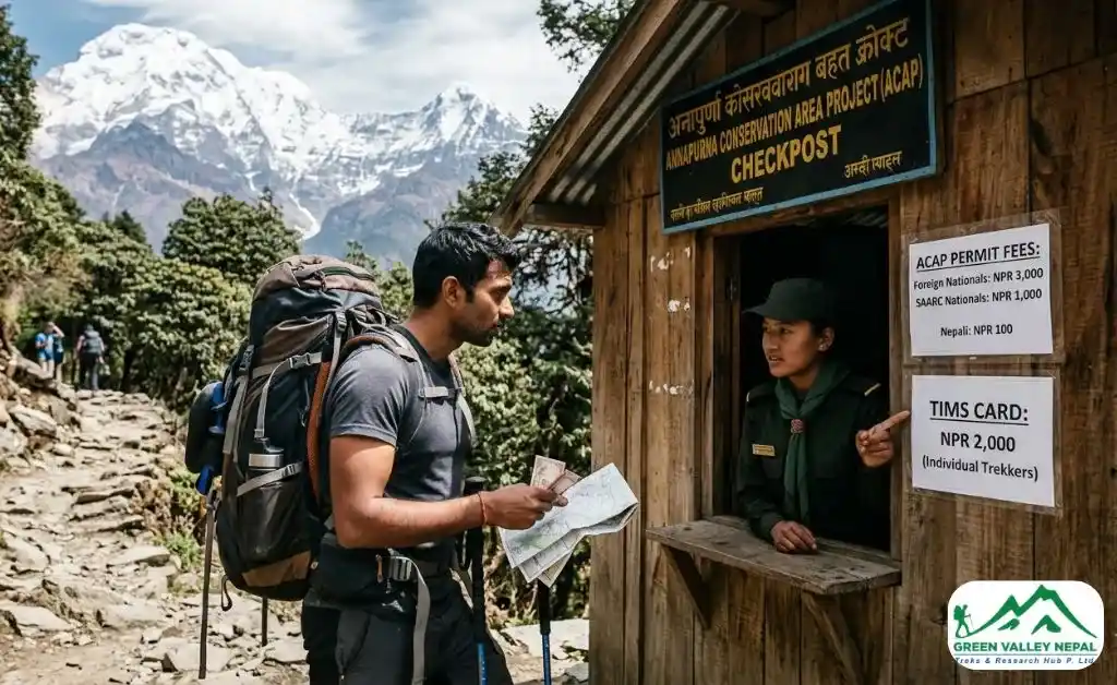 ABC Trek Permits Cost