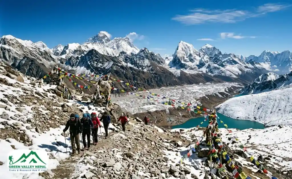 Everest Three High Passes Treks Packages