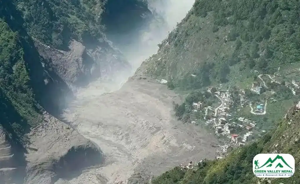 Bhotekoshi Flood in Rasuwa, Nepal