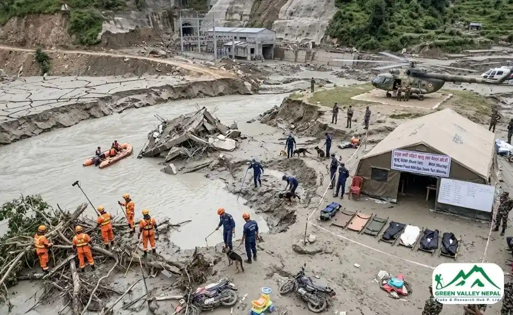 Rasuwa Flood Death Toll and Missing