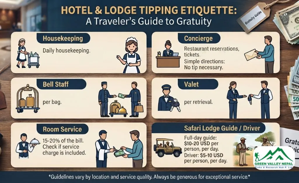Hotel and Lodge Tipping Etiquette