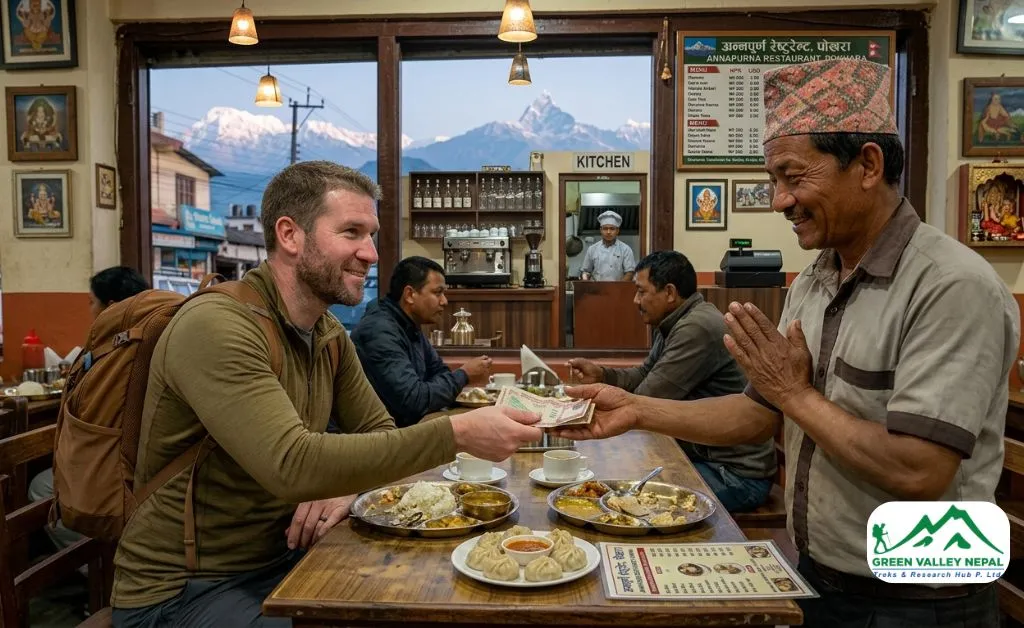 Tipping at Restaurants in Nepal