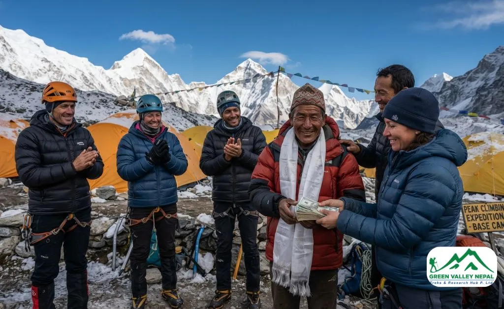 Tipping During Peak Climbing Expeditions