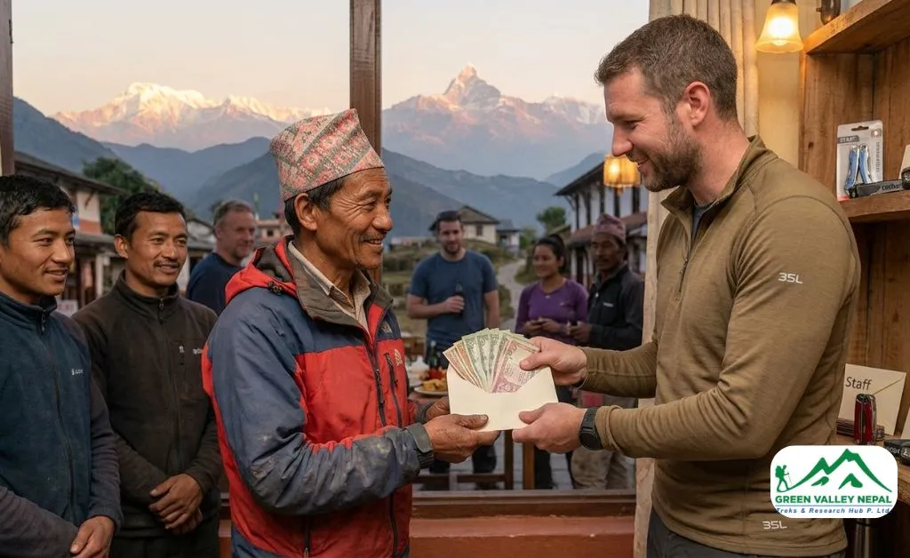 Tipping Assistant Guides and Sherpas