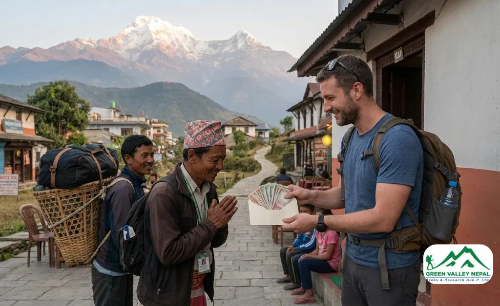 Tipping Trekking Guides in Nepal