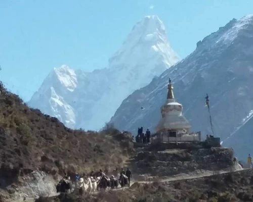  Way To Tyangboche From Namche