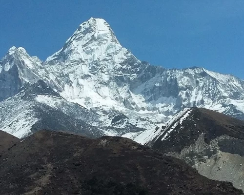Amadblam View From Tyangboche