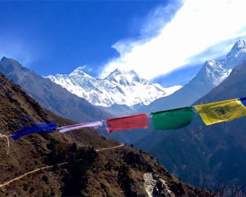 Everest View From Namche View Point