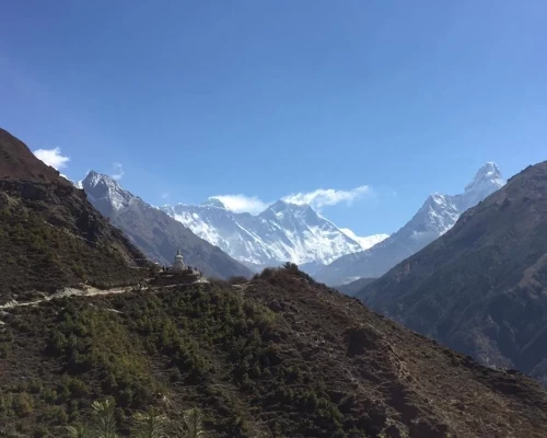 Everest View From Namche