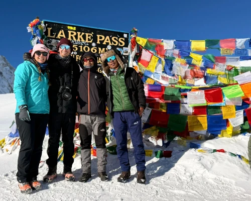 Larke Pass Manaslu Trek 
