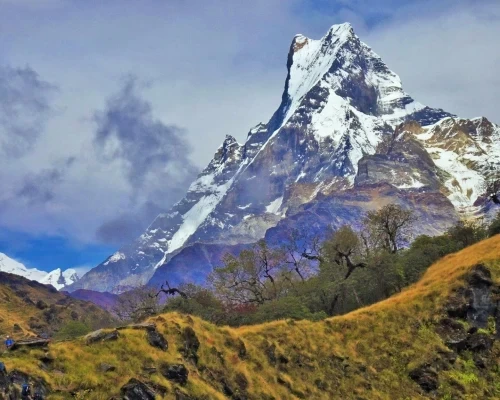 Machhapuchhre View From Badal Danda