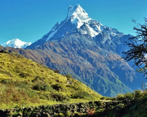 Machhapuchhre View From Nardi Himal Trek