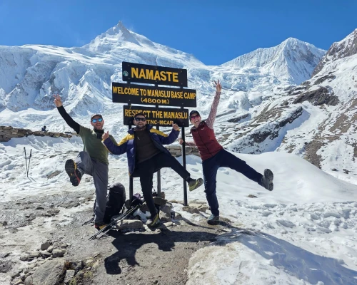 Manaslu Base Camp