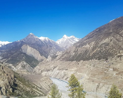 View From Manang