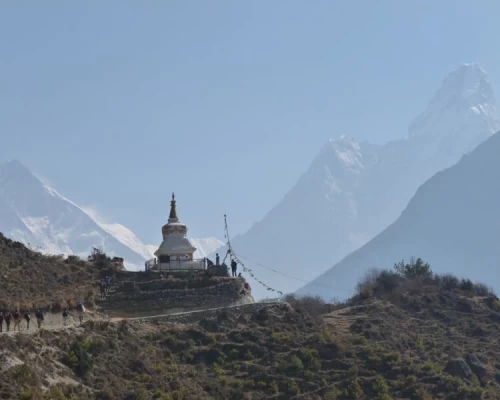 View From Tyangboche