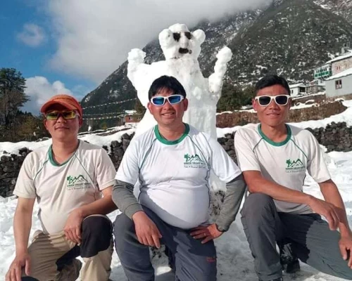 Winter In Lukla