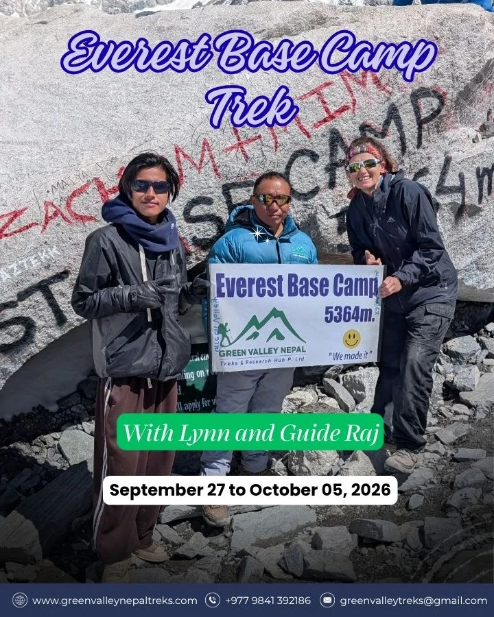 Everest Base Camp Trek Sept 27