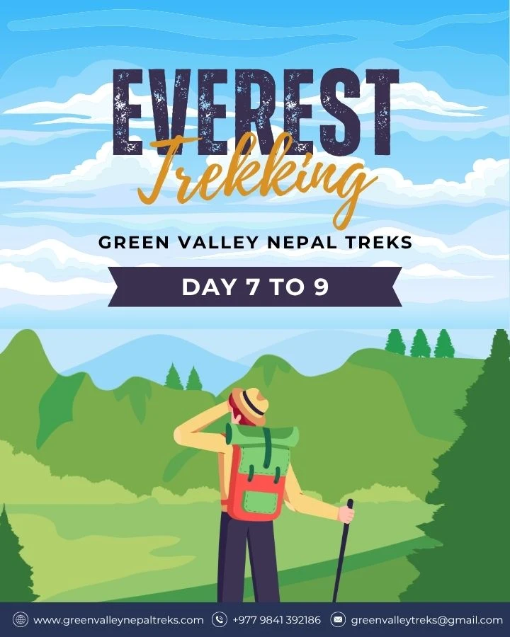 Everest Journey of Day 7 to 9