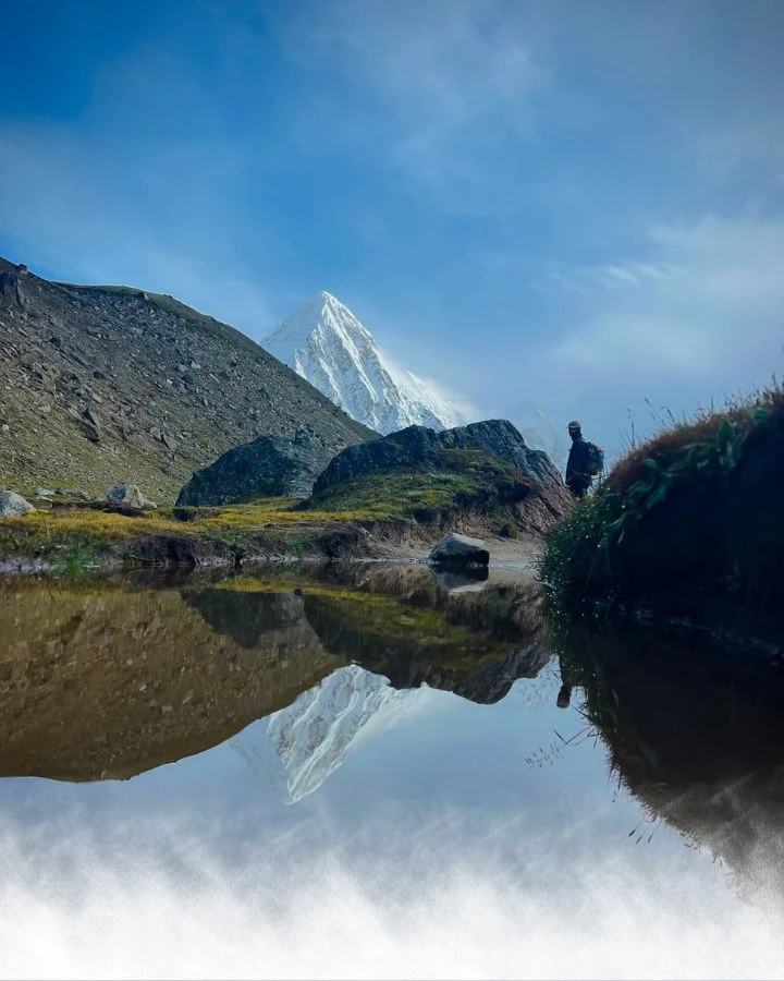 Reflection in Glacial Pond